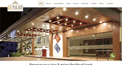 Desktop Screenshot of hotelchennailepalace.com